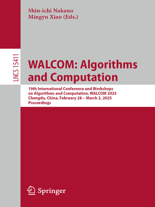 Title details for WALCOM by Shin-ichi Nakano - Available
